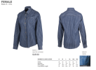 SJS 03 Fined Soft Denim Shirt UZON Corporate Uniform Corporate Uniform