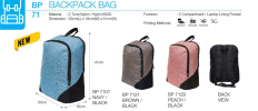 BP71 Backpack Bag Premium Gift