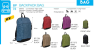 BP73 Backpack Bag Premium Gift