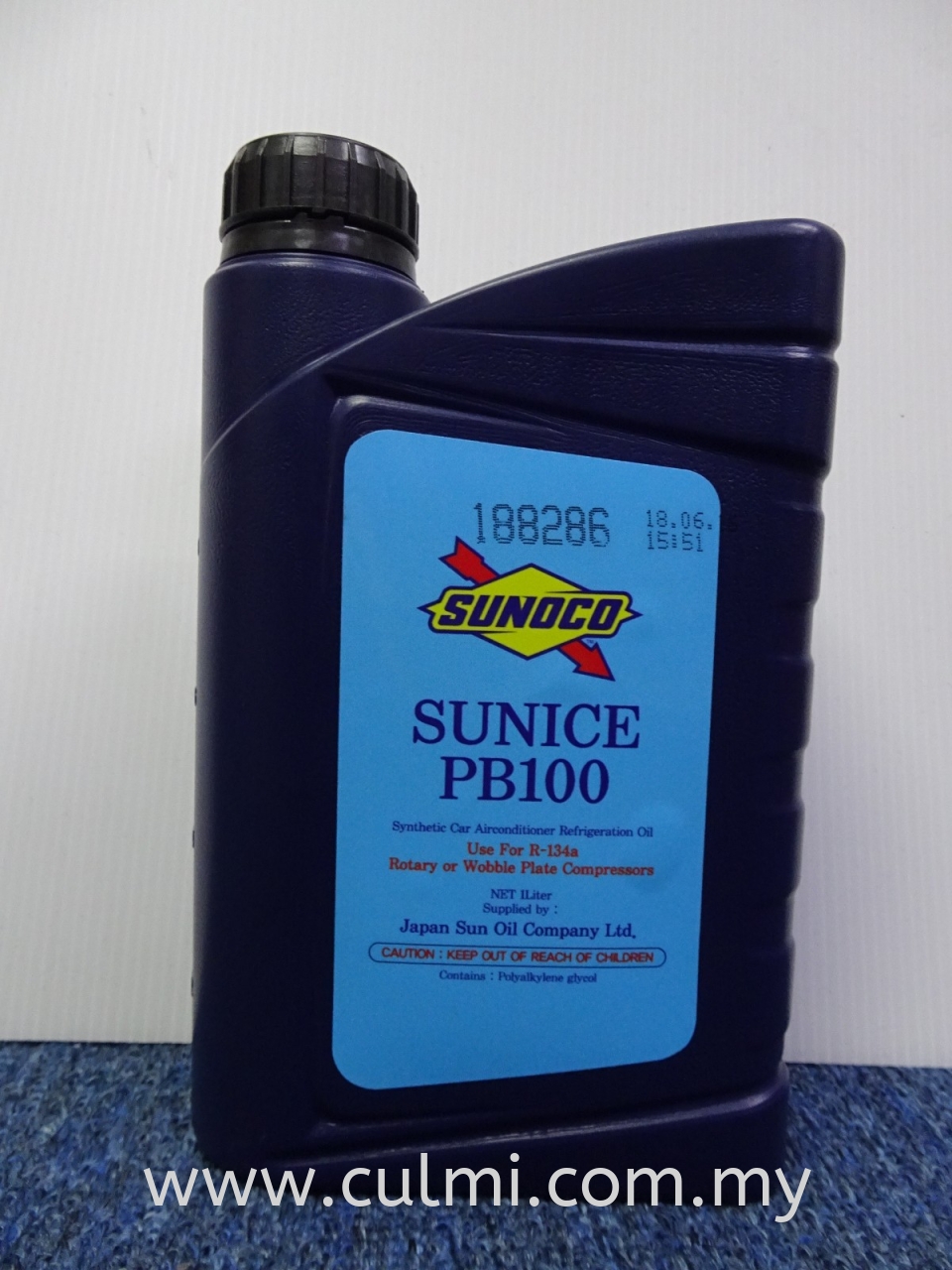 SUNICE PB100 X 1 LITRE POLYALKYLENE GLYCOL OIL ( SUNOCO JAPAN)