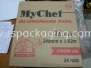 300mm x 7.62m ALUMINIUM FOIL 25 SQF (24 ROLLS) ALUMINIUM FOIL ALUMINIUM FOIL AND FOOD WRAPPING