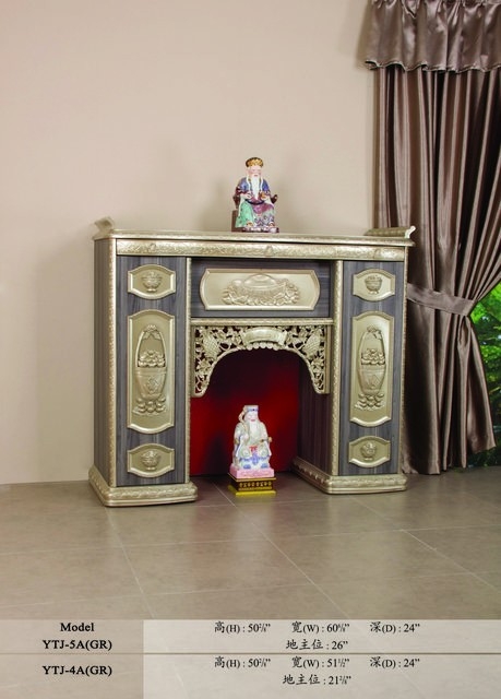 Ready-Made Altar Model : YTJ-5A(GR) Ready Made Chinese Altar Cabinet  Perabot Carta Pilihan Warna Corak