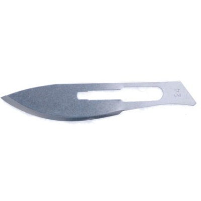 No.24 CARBON STEEL SURGICAL BLADE (PK-100) KEN5377075K