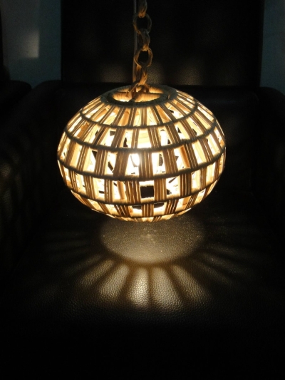 Ceiling Rattan Lamp 0091