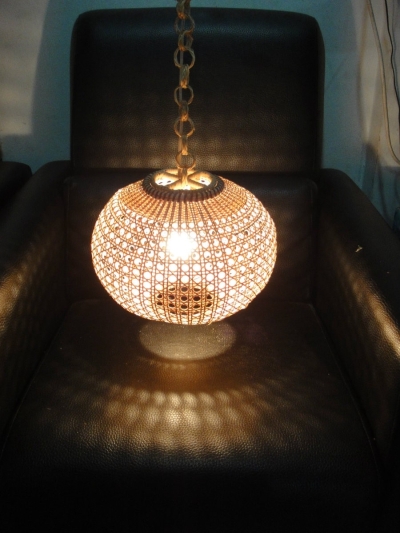 Ceiling Rattan Lamp 0038