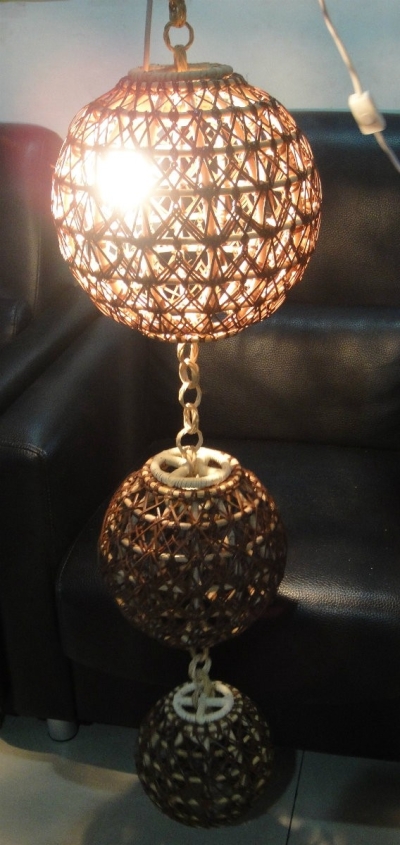 Ceiling Rattan Lamp 0040