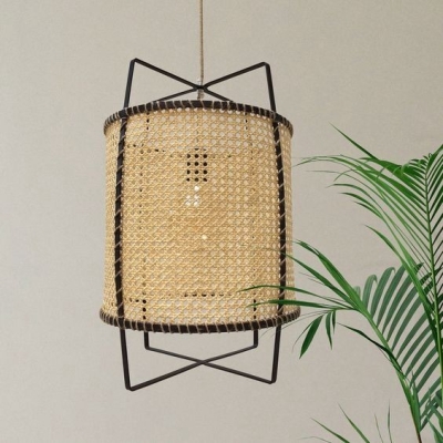 Ceiling Rattan Lamp 0059