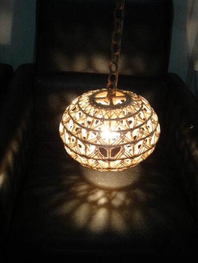 Ceiling Rattan Lamp 0037