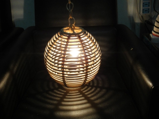 Ceiling Rattan Lamp 0048