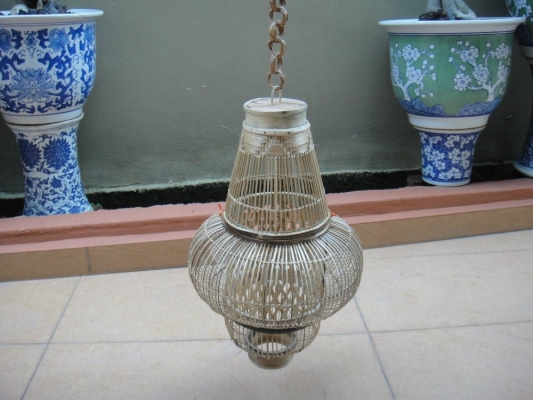 Ceiling Rattan Lamp 0001