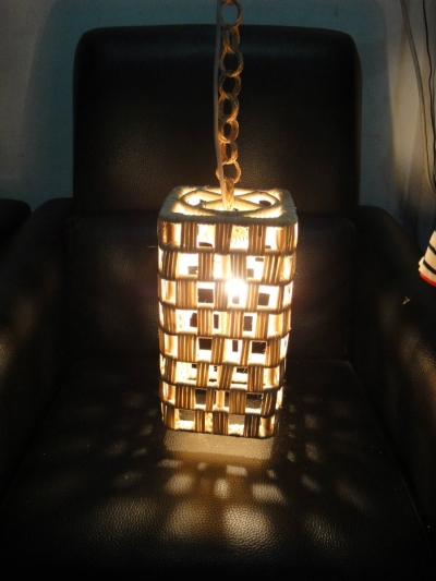 Ceiling Rattan Lamp 0088