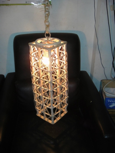 Ceiling Rattan Lamp 0014