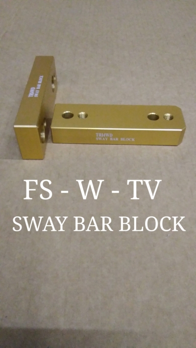 SWAY BAR RELOCATION BRACKET