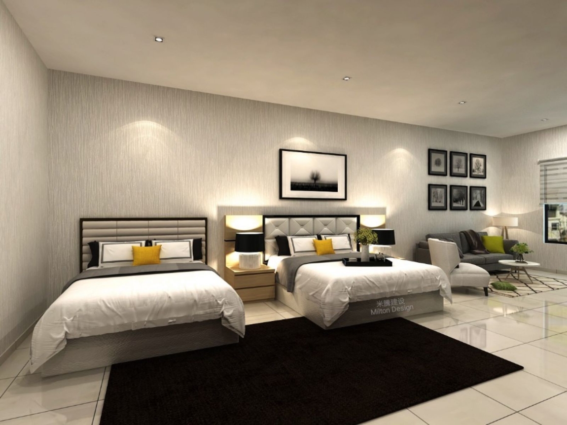 Johor / Johor Bahru Badroom 3D Design Bedroom Design Reference Bedroom 3D Design Drawing