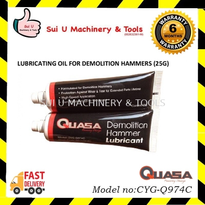 QUASA CYG-Q974C LUBRICATING OIL FOR DEMOLITION HAMMERS (25G)