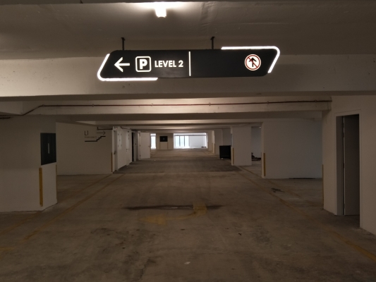 Car Park Hanging Sign