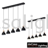 Modern Pendant Light (ZF6551-5) 3 in1 / 5 in1 Pendant Light (Round / Long Base) PENDANT LIGHT