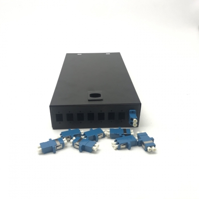 LC 8 PORT DUPLEX FIBER PATCH PANEL (LIU BOX)