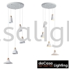 Pendant Light (ZF6553-5-WH) 3 in1 / 5 in1 Pendant Light (Round / Long Base) PENDANT LIGHT