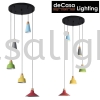 Pendant Light (ZF6553-5-BK/CL) 3 in1 / 5 in1 Pendant Light (Round / Long Base) PENDANT LIGHT