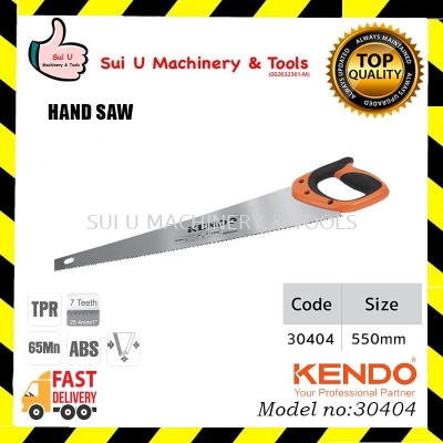 KENDO 30404 Hand Saw 550mm TGT Teeth