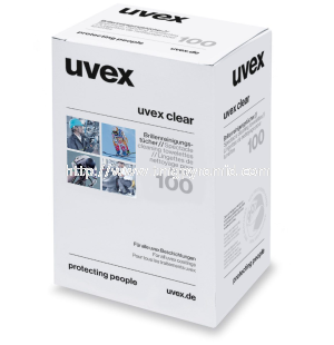 UVEX LENS CLENING TOWELETTES