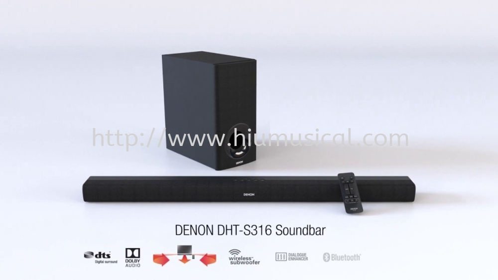 Denon- DHT-S316 Home Theatre Sound Bar System Denon Passive Speaker Loud  Speakers Johor Bahru JB Malaysia Supply Supplier, Services & Repair | HMI  Audio Visual Sdn Bhd