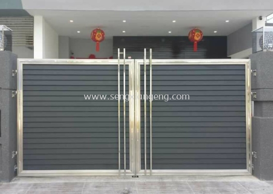 Stainless Steel Swing Main Gate