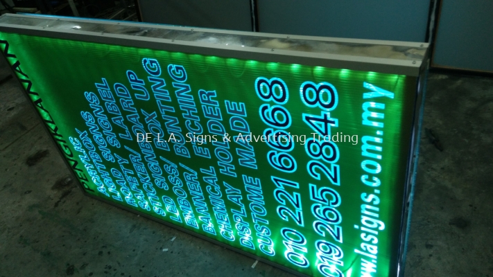 outdoor LED lightbox