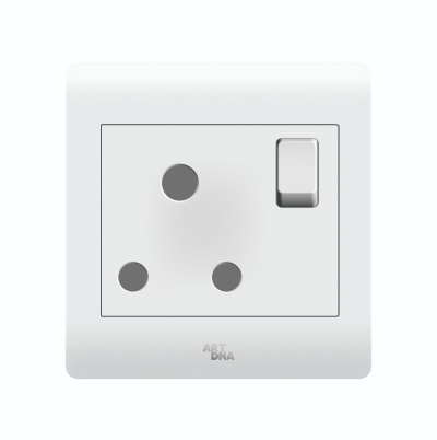 15A ROUND PIN SOCKET