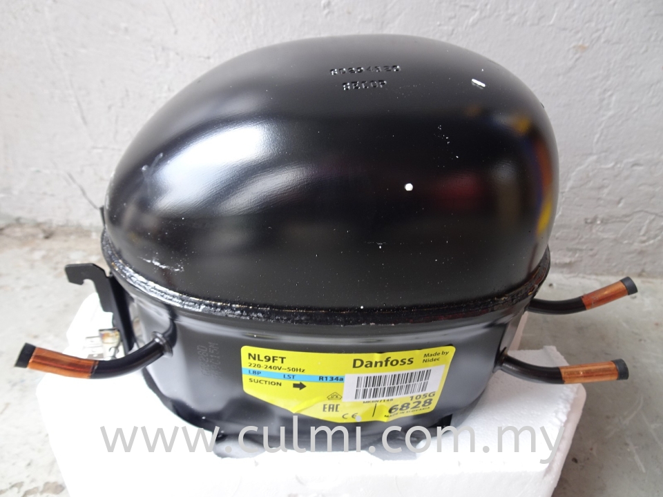 DANFOSS (SECOP) COMPRESSOR NL9FT 195B-0313 / 105G-6828 WITH SERVICE KIT (R134A) - 220-240V/50HZ