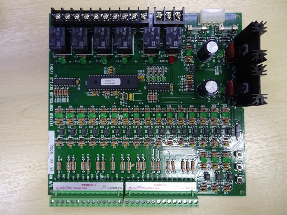 TRANE OUTDOOR IC BOARD (STARTER CONTROLLER-UC4C) FOR RAUP MODEL (CNT04663) (RAUP600D1CXBSOE)