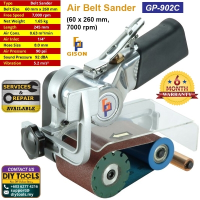 GISON Air Belt Sander (60 x 260 mm 7000 rpm) GP-902C