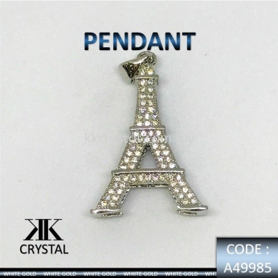 499851, PENDANT, EIFFEL TOWER, A49985, 1PCS/PCK