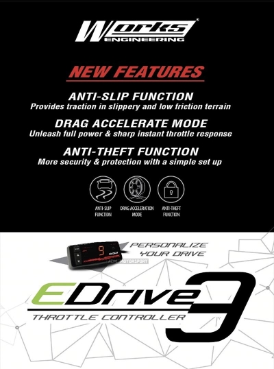 Perodua Bezza Works E-drive 3 Throttle Controller (2A) 