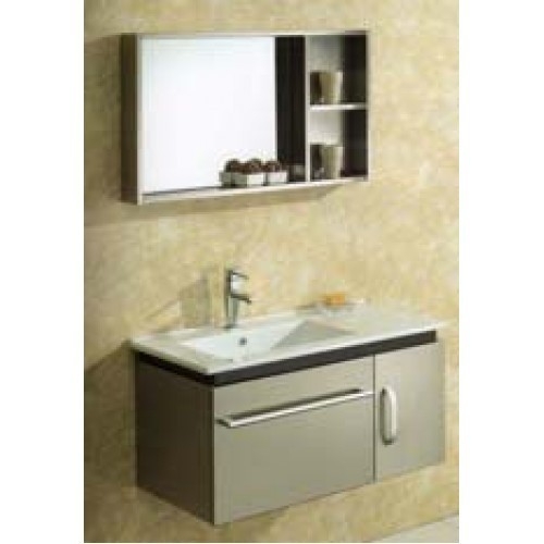 TORA BATHROOM BASIN CABINET SET 8037  TR-BBC-MNC-01392 Ready Made Wash Basin Cabinet With Mirror Bathroom / Washroom Choose Sample / Pattern Chart