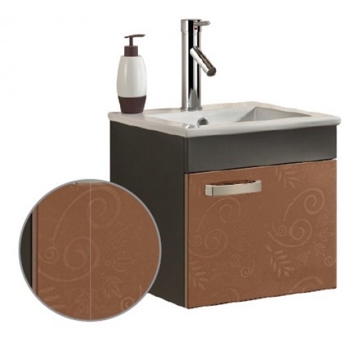 TORA BATHROOM BASIN CABINET JG1002G  TR-BBC-MNC-01695 Ready Made Wash Basin Cabinet Bathroom / Washroom Choose Sample / Pattern Chart