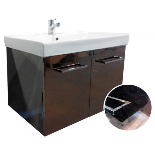TORA BATHROOM BASIN CABINET JG1039  TR-BBC-MNC-08034 Ready Made Wash Basin Cabinet Bathroom / Washroom Choose Sample / Pattern Chart