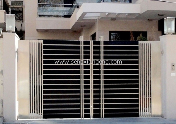 Stainless Steel Swing Main Gate