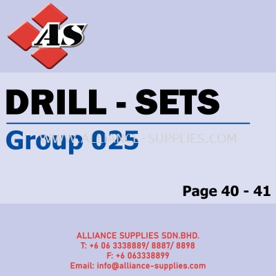 CROMWELL Drill - Sets (Group 025)