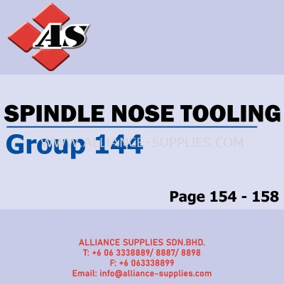 CROMWELL Spindle Nose Tooling (Group 144)