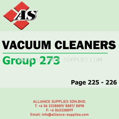 CROMWELL Vacuum Cleaners (Group 273)