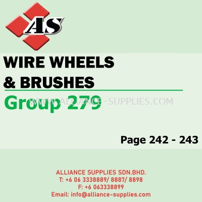 CROMWELL Wire Wheels & Brushes (Group 279)