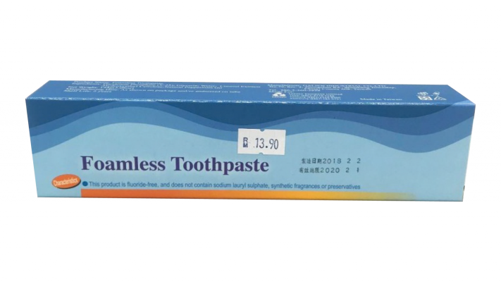 Foamless Toothpaste