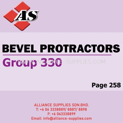 CROMWELL Bevel Protractors (Group 330)