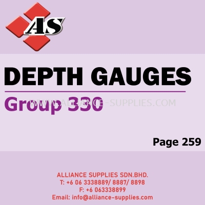 CROMWELL Depth Gauges - Dial (Group 330)