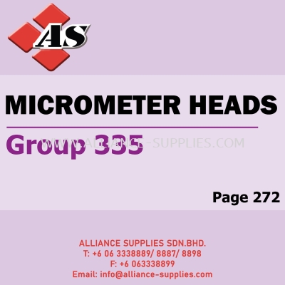 CROMWELL Micrometer Heads (Group 335)