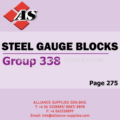 CROMWELL Steel Gauge Blocks - Parallels / Vee Blocks, Squares & Surface Plates (Group 338, 372, 370)