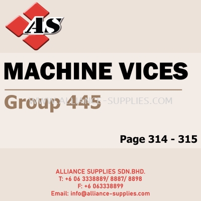 CROMWELL Machine Vices (Group 445)