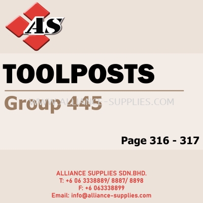 Toolposts (Group 445)